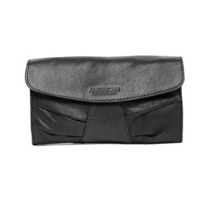 American Leather Co. Miles Wristlet Clutch